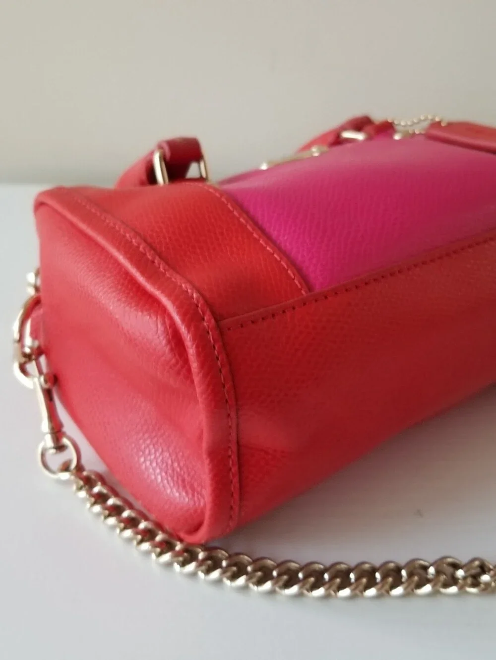 Coach Baby Bi-color Baby Bennett Satchel Crossbody Bag